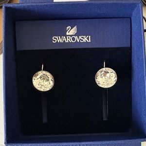 Swarovski Crystal Silver Earrings